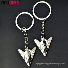 No Minumum Custom Hot Selling High Quality 3D Car Metal Airplane Keychain Maker